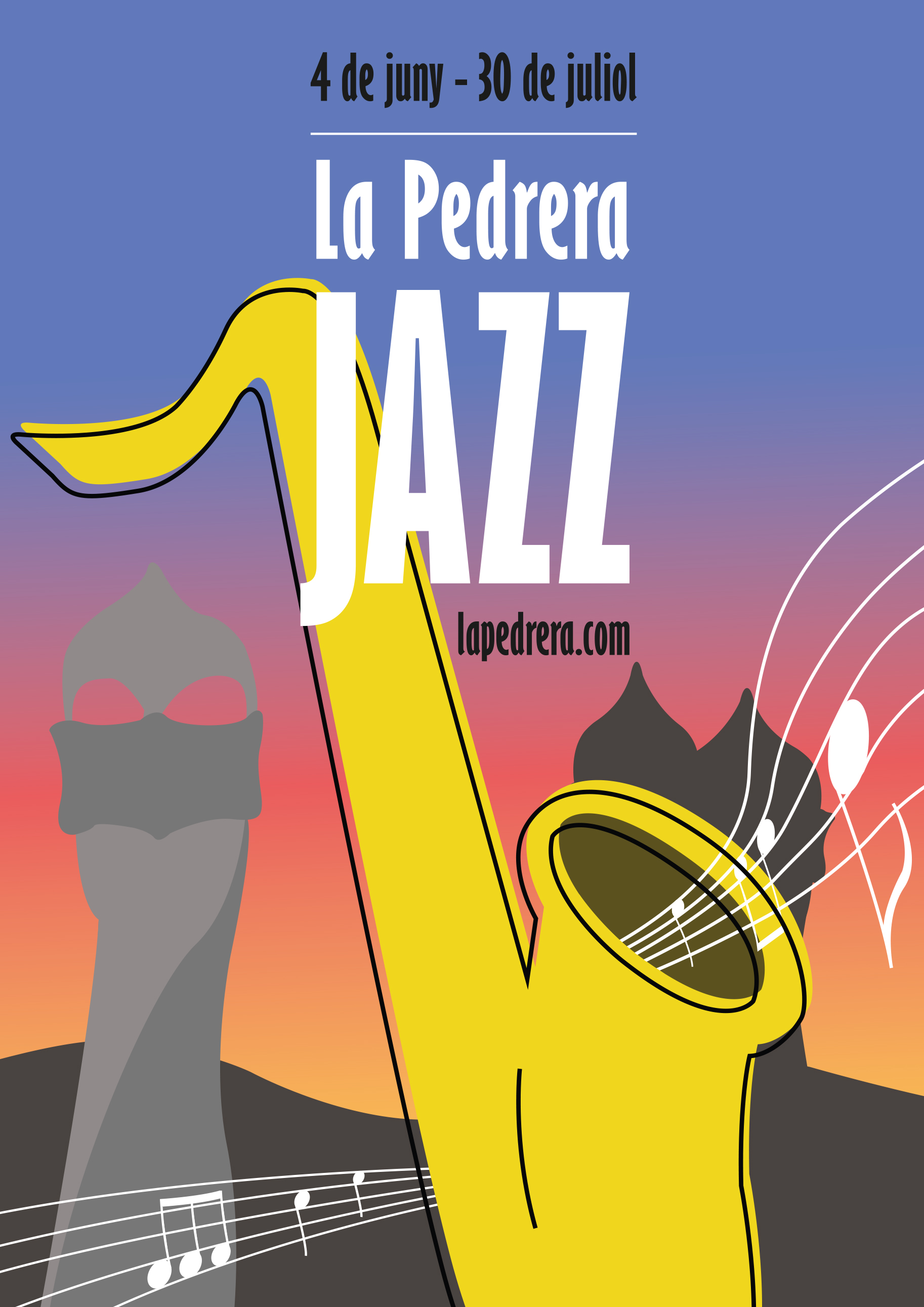 cartell La Pedrera Jazz